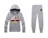 gucci tracksuit for frau france hoodie two dog gray